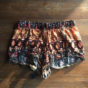 Urban Outfitters printed shorts